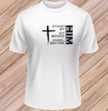 STAND BY HIM CROSS T-SHIRT